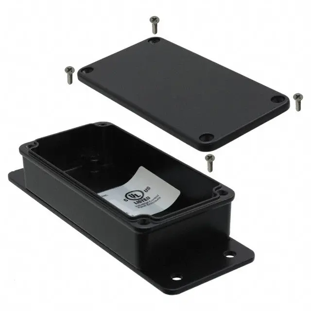 1591Cfsbk - Project Box 4.7X2.5X1.5In Plas Black 1