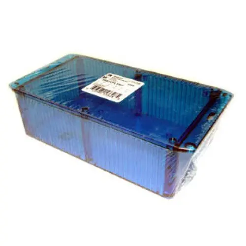 1591Efltbu - Project Box 7.5X4.45X2.2In Plas Blue With Flanged Lid 1