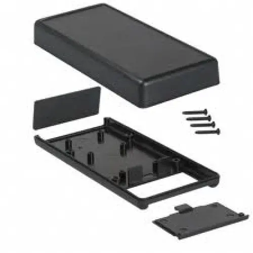 K-Sh-9Vb - Project Box 5.8X3.4X1.3In Plas Blk W/9V Battery Compartment 1