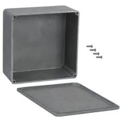 1590U - Project Box 4.7X4.7X2.2In Diecast Aluminum 1