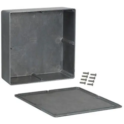 1590F - Project Box 7.4X7.4X2.5In Diecast Aluminum 1