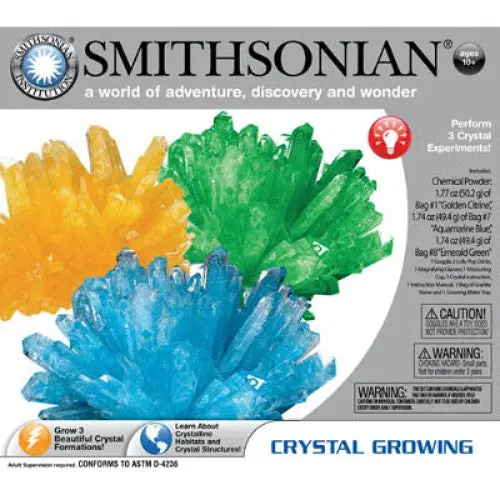52044 - Crystal Growing Kit Perform 3 Crystal Experiments 1