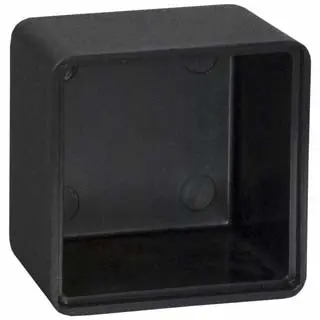 1596B105 - Potting Box 2.9X1.9X1.4In Black 1