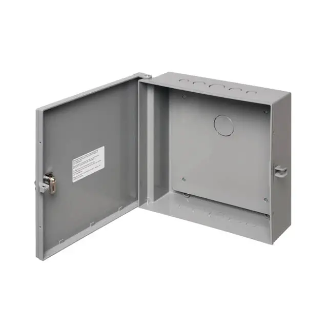 Eb1212bp - Enclosure Box 12X12x4in W/Back Plate Non-Metallic Meets Nema 3R 1