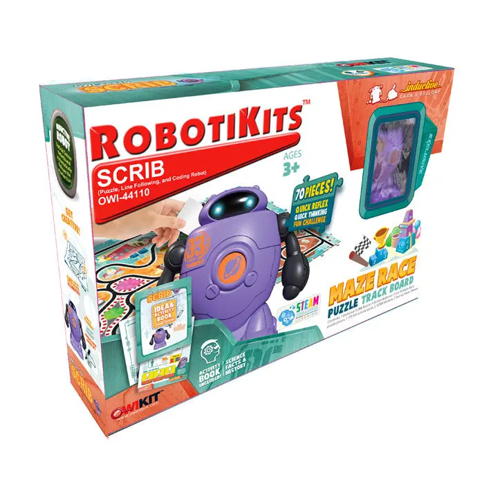 Owi-44110 - Scrib Puzzle Line Following And Coding Robot 1