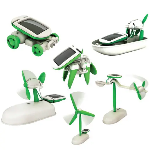 Owi-Msk610 - Solar Educational Kit 6 In 1 21 Snap Parts To Build 6 Models6 1