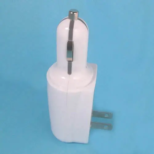 Ah730pr - Usb Wall/Car Charger 5Vdc Ip:12V/100V Op:5V 600Ma/1A W/Led 1