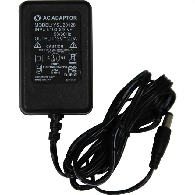 Ysu20120 - Psu Sw 12Vdc 2A 2.1Mm C+ Plugin Ip:100-240Vac 2.1X5.5X11mm 1