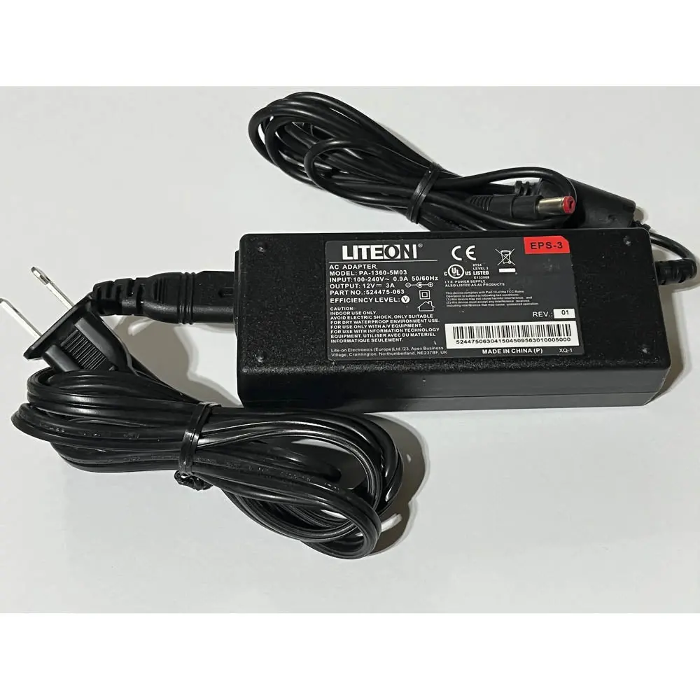 Pej-3718 - Psu Sw 12Vdc 3A 2.1Mm C+ Desktop Ip:100-240Vac 1