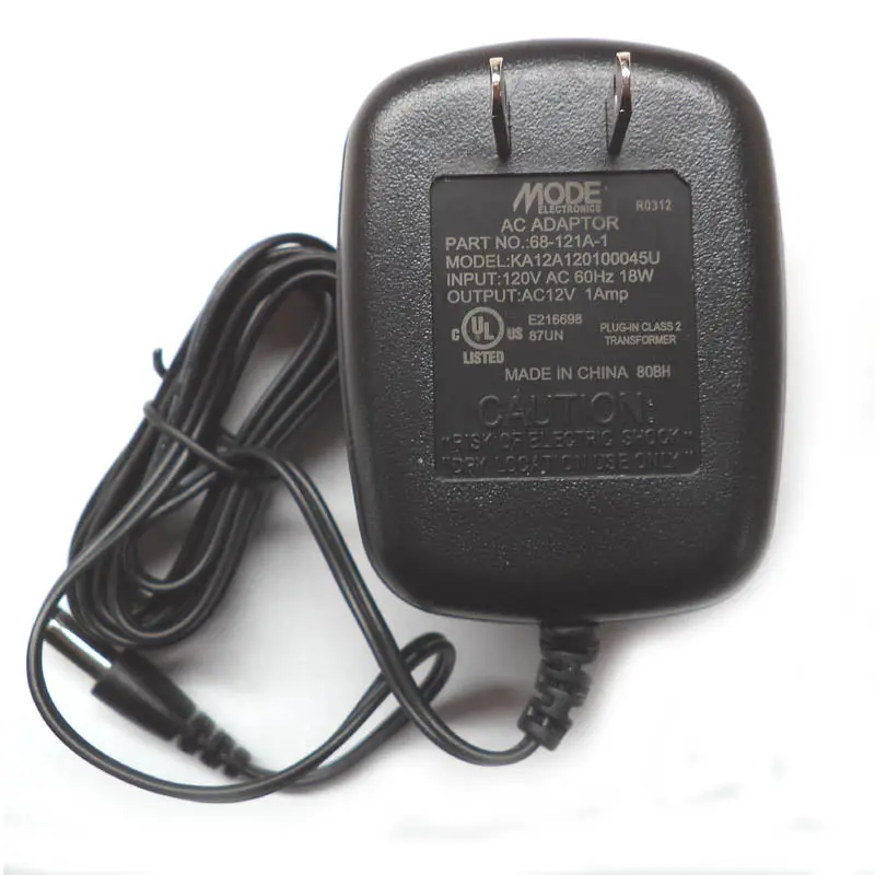 68-121A-1 - Psu 12Vac 1A 2.1Mm Plugin 1