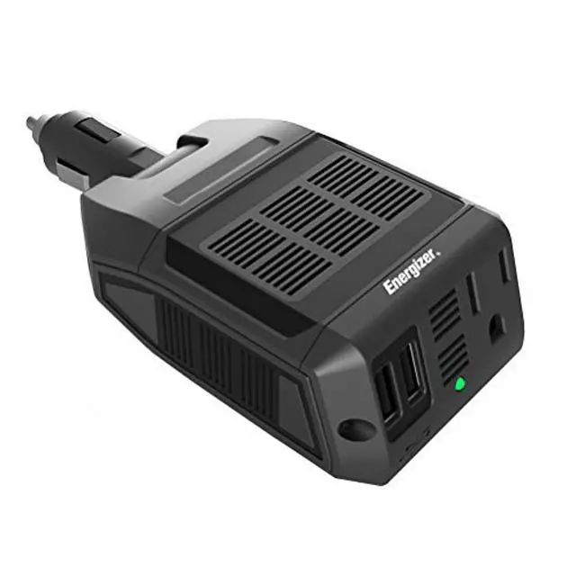 En100 - Inverter Dc/Ac 100W 12Vdc-110Vac 2 Outlets With Usb 1