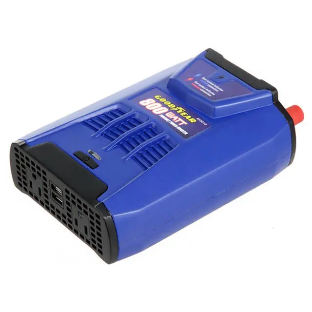 Gy3213 - Inverter Dc/Ac 800Watts Dual Ac Outlets And 2 Usb Ports 1