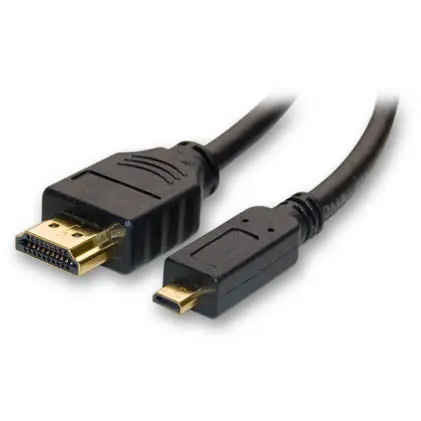 Phad6 - Hdmi To Micro D Type Hdmi Cable 6Ft 1.4V Blk 1
