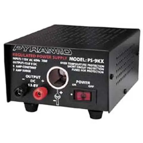 Ps-9Kx - Psu Sw 13.8Vdc 5A Benchtop Ciglit Jack Ip:115Vac 70W 1
