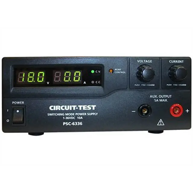 Psc-6336 - Psu Sw 1-36Vdc 0-10A Benchtop Csa 1