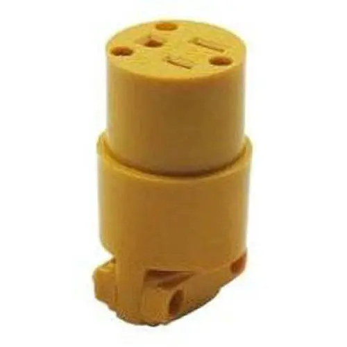140005 - Ac Socket 3Pos 15A 125V Plast 1