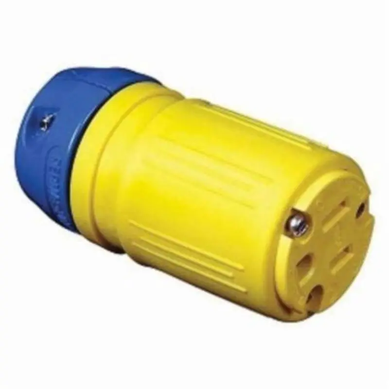 1610-C - Ac Socket 3Pos 15A 125V Inline Ind Pkg 1