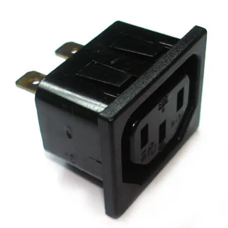 Pqd-6071-1 - Ac Socket 3Pos 6A 250V Chmt 1