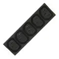 44R02-5121-250 - Ac Socket 3Pos 10A 250V Snap In  (5 Pcs/Pkg) 1