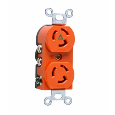 Ig4700 - Electrical Receptacle 2Pos 15A 125V Turnlok Isolated Ground 1