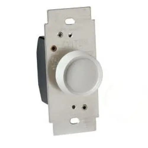 6683-W - Dimmer Rotary Switch 600W 3-Way 120V Decora Insert Wht 1