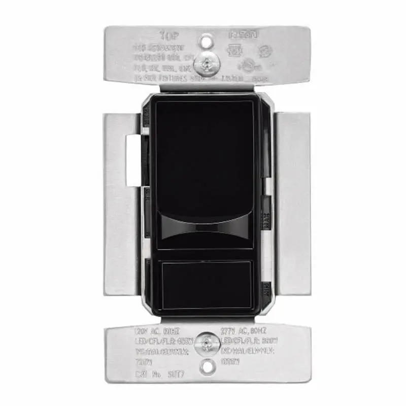 Sut7-Bk - Dimmer Slide W/On-Off Switch 3- Way 120V 450W Decora Insert Blk 1