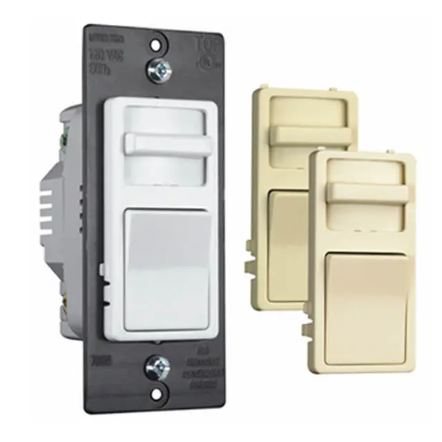 Ws1103ptcccv6 - Dimmer Slide W/On-Off Switch 3- Way 120V 1.1Kw Decora Wht/Bge/Iv 1