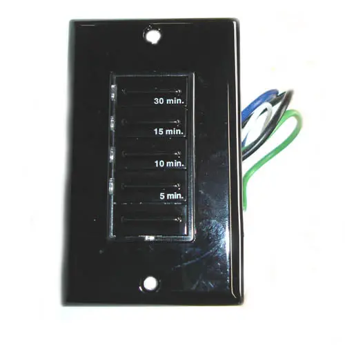 739-6230M-E - Timer Electronic Switch 20A W/4 Preset 5-10-15-30 Minute Blk 1