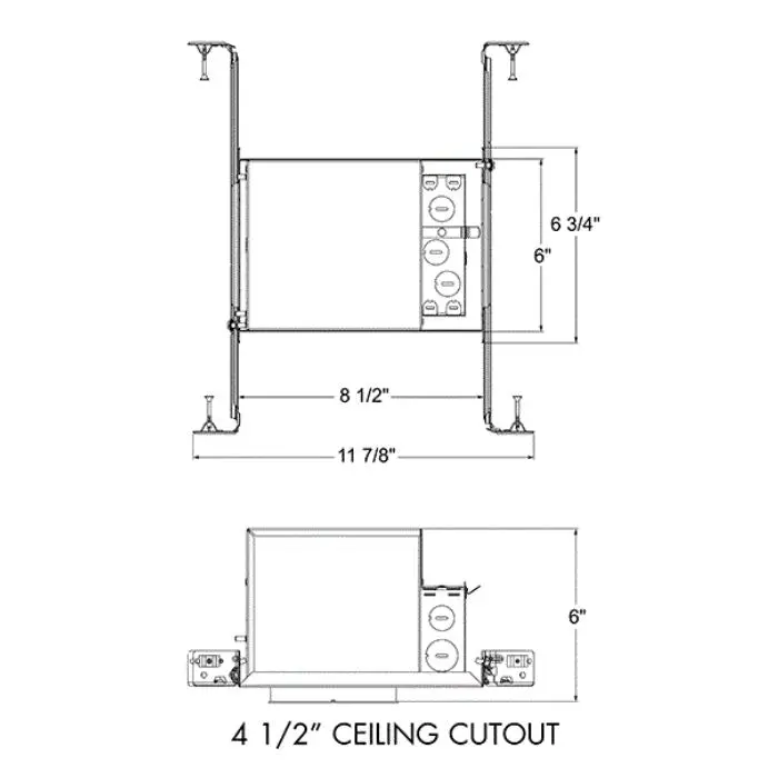 A524-1441-O-Lla-1.001 - Led Recessed Lighting W/Housing For New Construction Dimmable 2