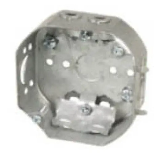 140076 - Electrical Box 4 Inch Octagon Knock Outs And Clamps 1