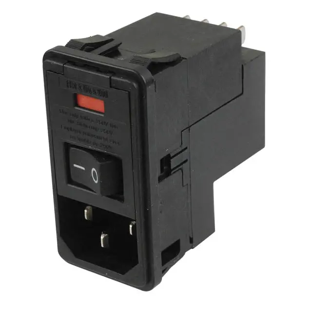 Psjs0sbx0 - Ac Filter 10A 120/240V With Switch And Fuse Holder (No Fuse) 1