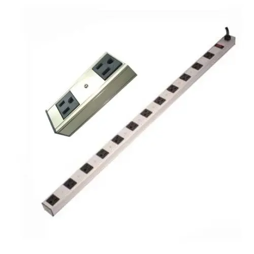 Lts-12 - Power Bar 12 O/Let 4Ft Cord 35In Strip Metal 1