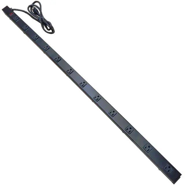 601009 - Power Bar 12 O/Let 6Ft Cord 4Ft Strip Wide Space Ra O/Let 1