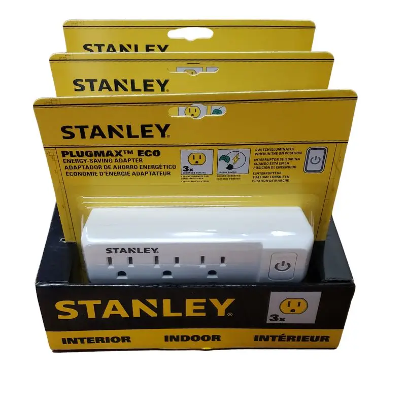 58112 - Wall Tap 3 O/Let With Lit Switch 15A 125V 1875W (3 Pcs/Pkg) 1