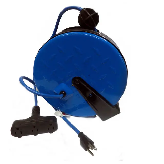 140023 - Power Bar 3 O/Let Indoor 16Awg Retractable W/Reel 30Ft 10A 125V 1