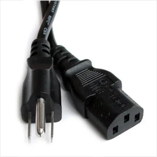 Pyeg-1351A - Inst Cord 3/18 6Ft Rnd Blk Svt Plug 5-15P To Fem C13 1