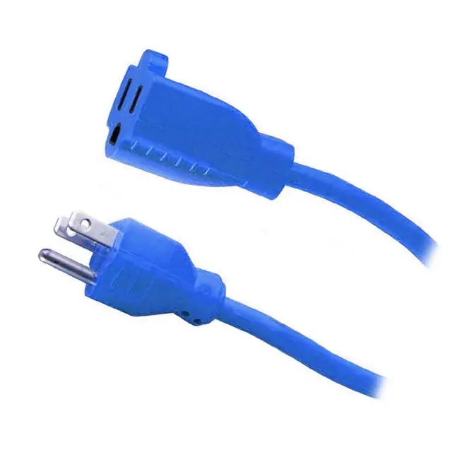 610654Wc - Extension Cord 3/16 8Ft Sjtw Blu Outdoor 13A 125V 1
