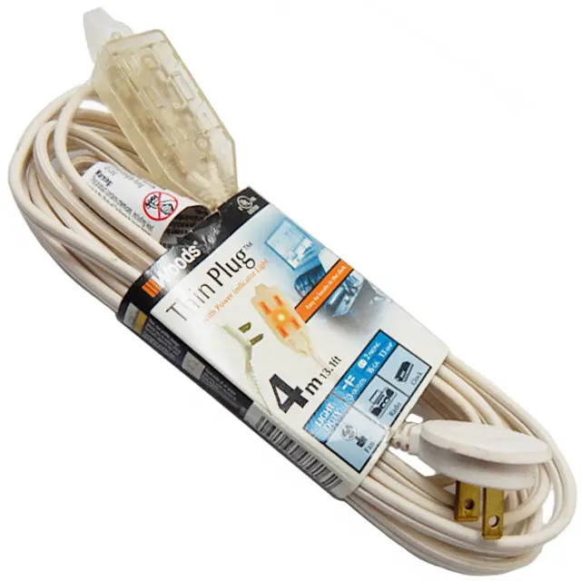 47916 - Extension Cord 2/16 13Ft Ra 13A 125V 1625W 3 Outlets 1