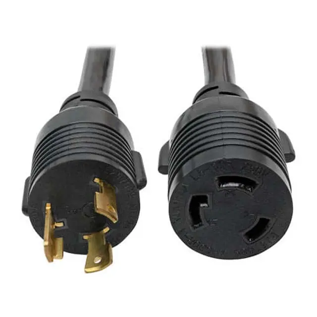 Pyjw-5371 - Extension Cord 3/10 15Ft Sjt Ft2 105C 30A/250V L6-30P To L6-30R 1