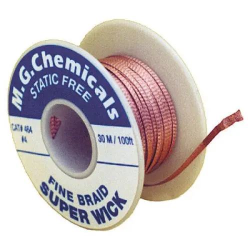 426 - Solder Wick #4 Blue 25Mm 5Ft Ra Rosin 1