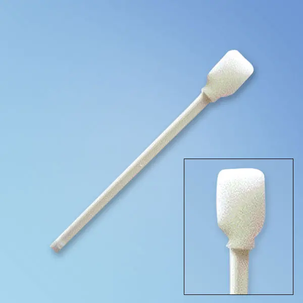 814-10 - Rectangular Foam Head Swabs 5In Single Head (10 Pcs/Pkg) 1