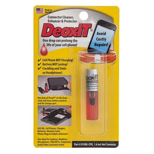 D100l-Cpk - Deoxit Connector Cleaner 1.6Ml Enhancer And Protector 1