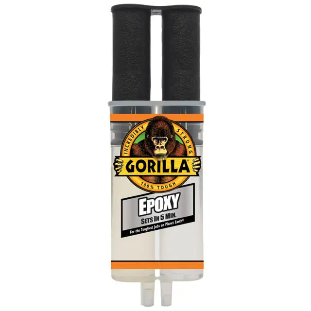542006 - Epoxy Fast Set Dual Syringe 25Ml Clear Gorilla 5 Minutes 1
