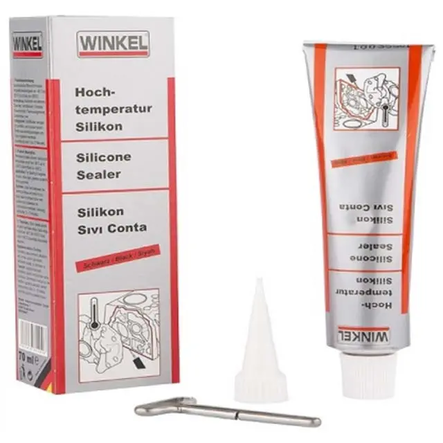 W200-502 - Rtv High Temp Gasket Sealant Blk 70Ml 1