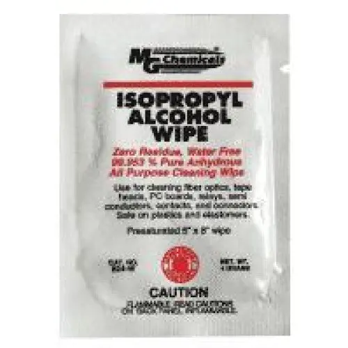 824-Wx50 - Isopropyl Alcohol Wipes 5X6inch 99.95% Alcohol (50 Pcs/Pkg) 1