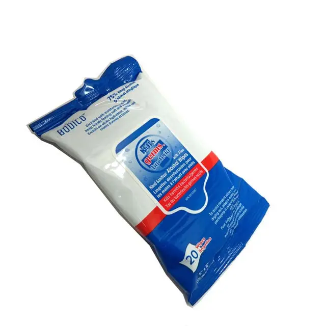 82670 - Ethyl Alcohol Wipes 6X8inch 75% Alcohol Disinfectant Wipes (20 Pcs/Pkg) 1
