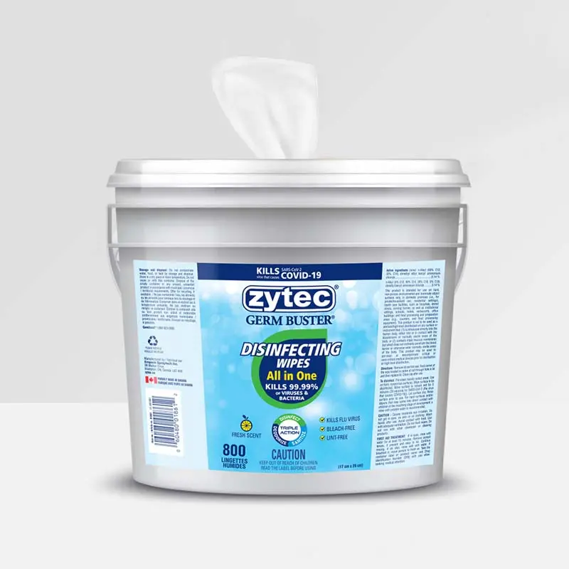 01862 - Disinfecting Wipes 6X7inch  (800 Pcs/Pkg) 1