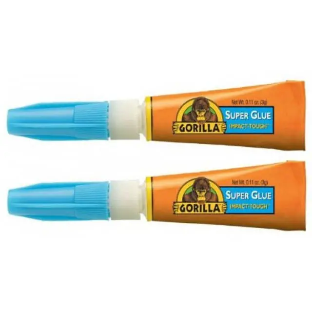 579003 - Super Glue Liquid 3G Bonds Metal Rubber Ceramic Leather Wood (2 Pcs/Pkg) 1