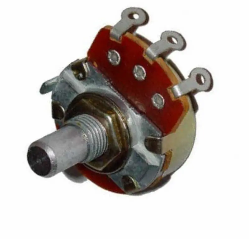 Vrreb-241512 - Pot Lin 100K 1/4In Rnd 24Mm Sol 1/2 Watt 15Mm Long Rnd Shaft 1