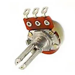 Rpa-10K-556 - Pot Lin 10K 1/4In Rnd 24Mm Sol 1/2W Split Shaft 1